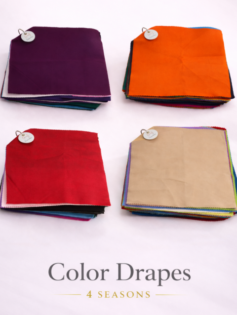 Color Drapes - 4 Seasons