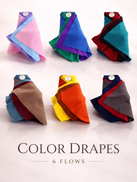 Color Drapes - The 6 Flows